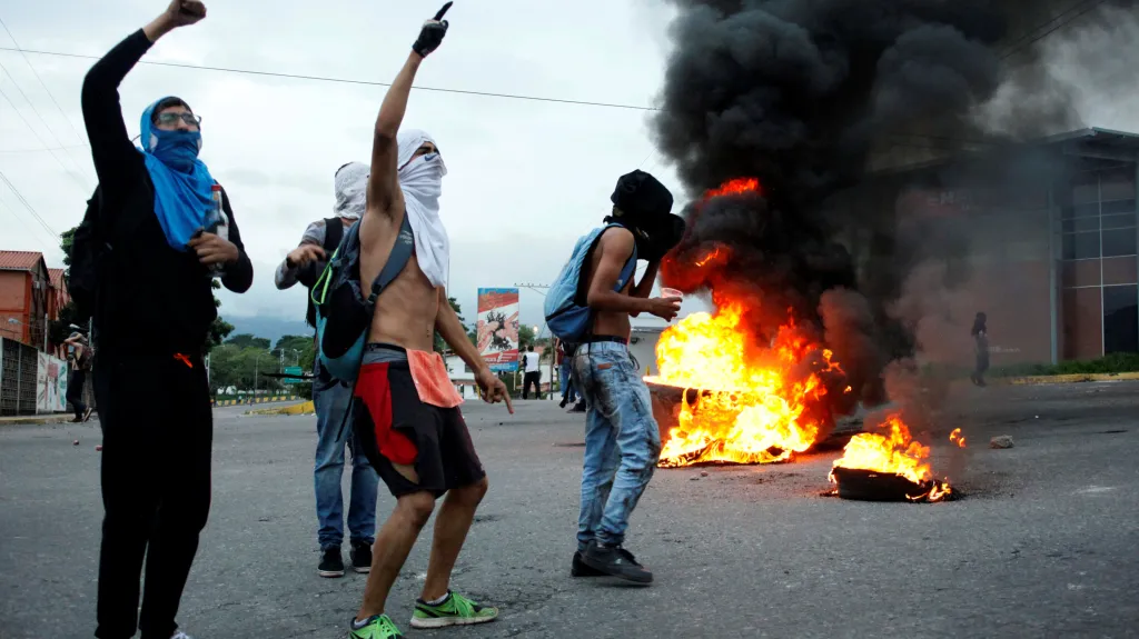 Protesty ve Venezuele