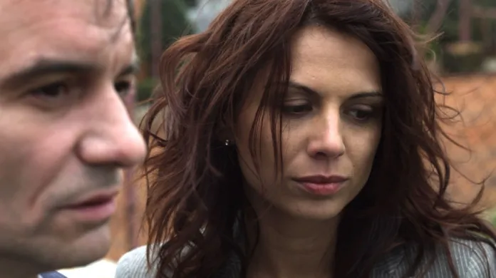 Ivan Trojan a  Kristína Turjanová ve filmu Viditelný svět