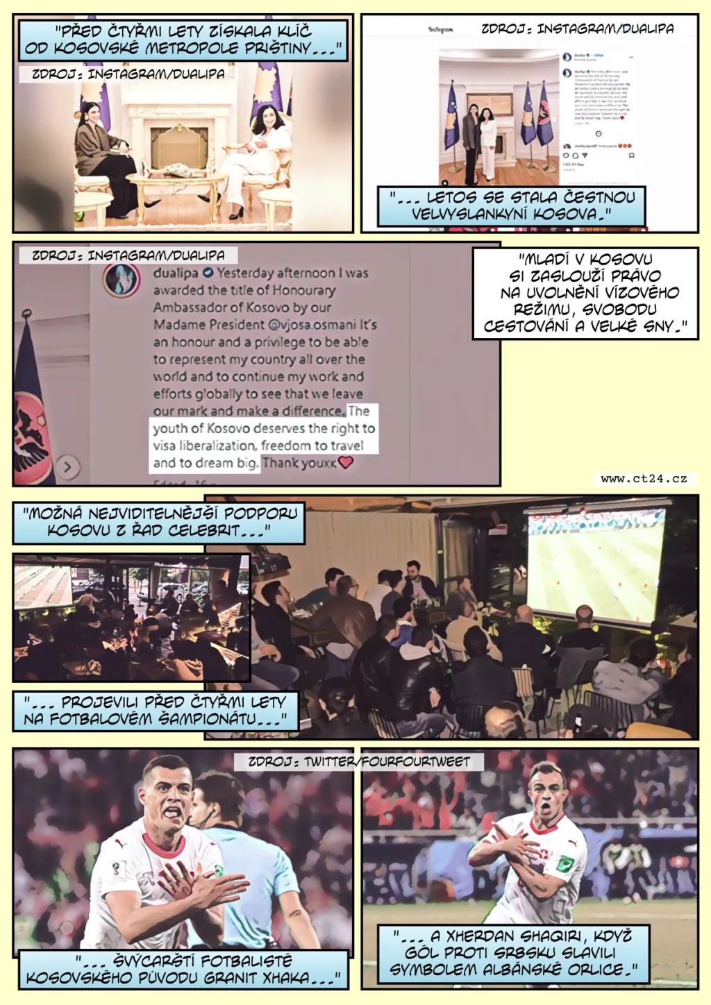 Dua Lipa získala albánské občanství. Politické názory neskrývá