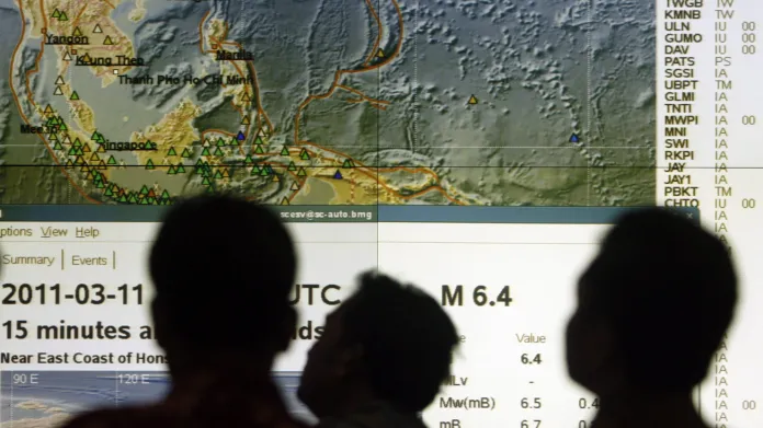 Indonéské centrum pro varování před tsunami