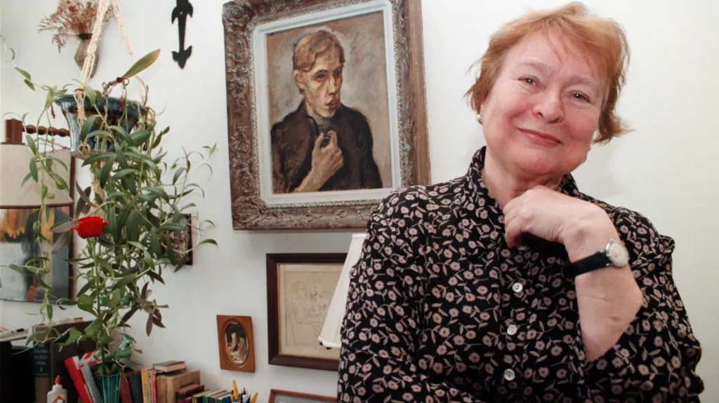 Slávka Peroutková na snímku z roku 1998