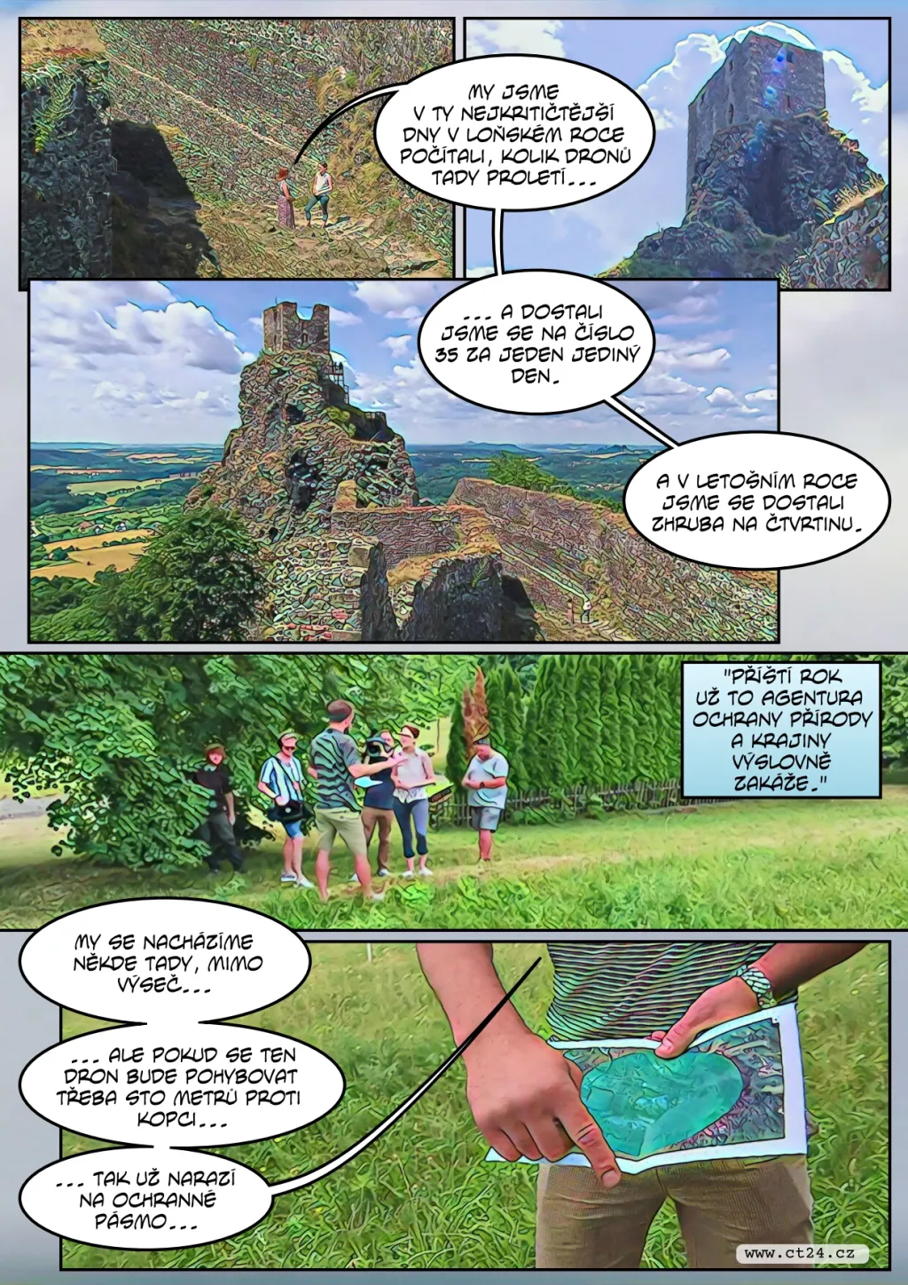 Sokoli vyvedli na hradě Trosky své mladé