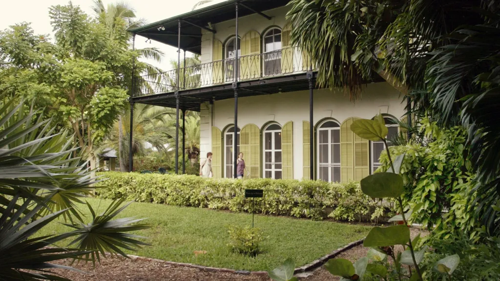 Dům Ernesta Hemingwaye v Key West na Floridě