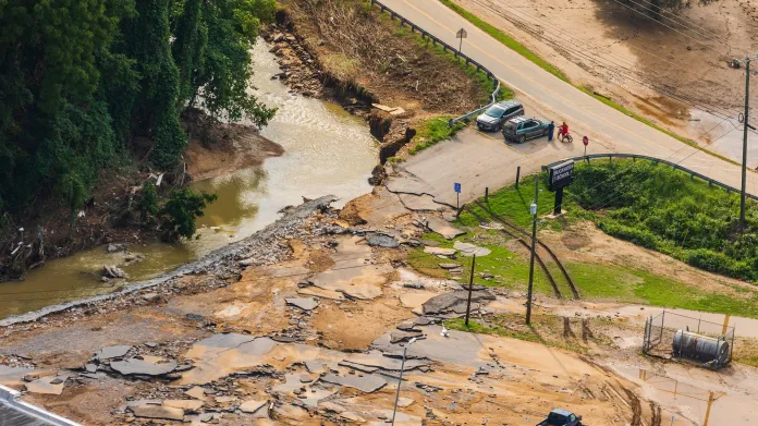 Záplavy v americkém státu Kentucky