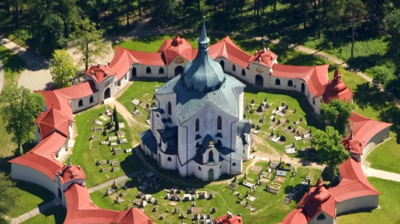 Poutní kostel sv. Jana Nepomuckého na Zelené hoře