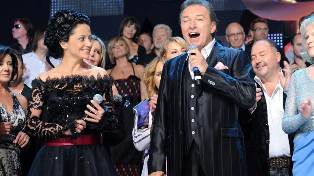 Lucie Bílá a Karel Gott