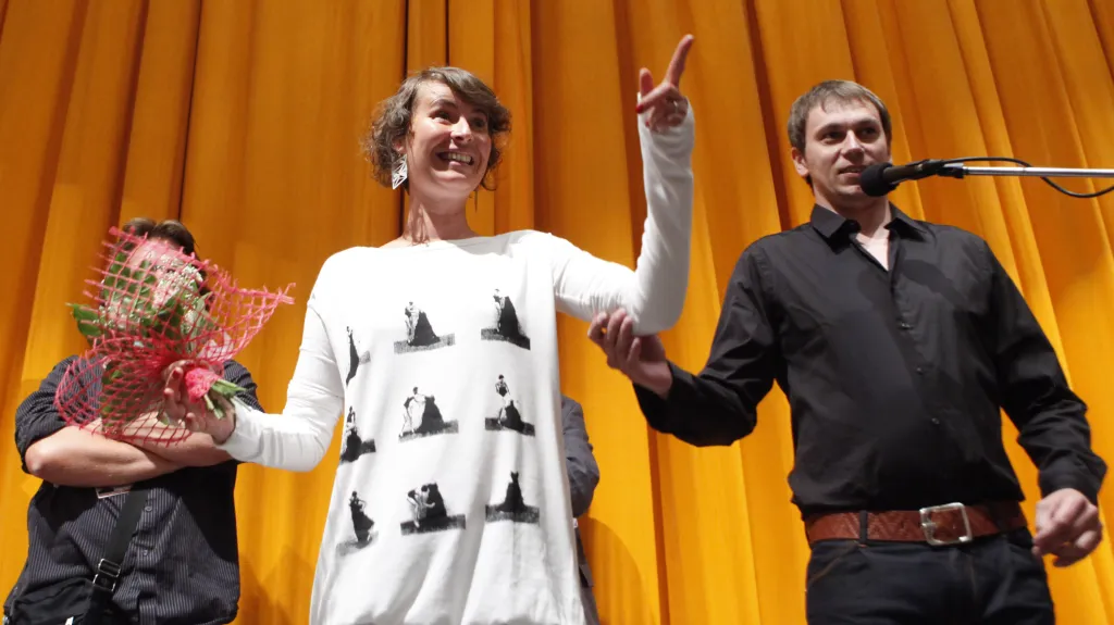 Lenka Vlasáková a Jiří Vejdělek