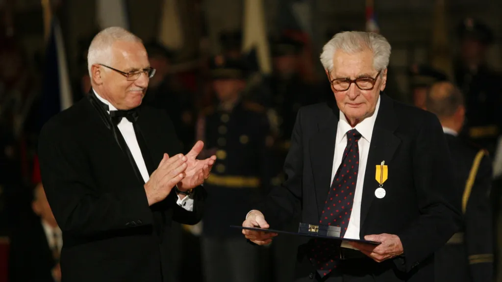 Václav Klaus a Břetislav Pojar