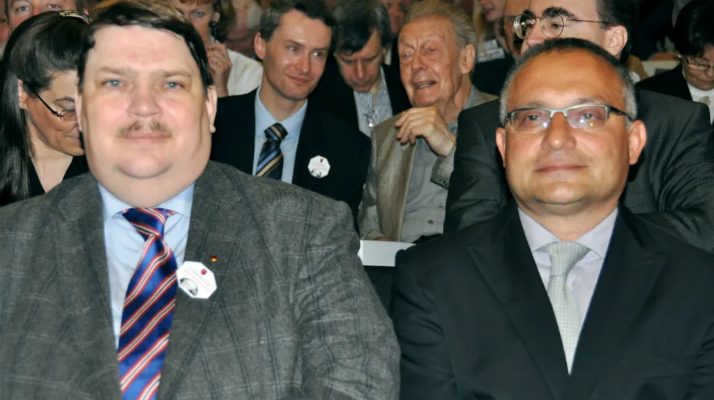 Bernd Posselt a David Vondráček