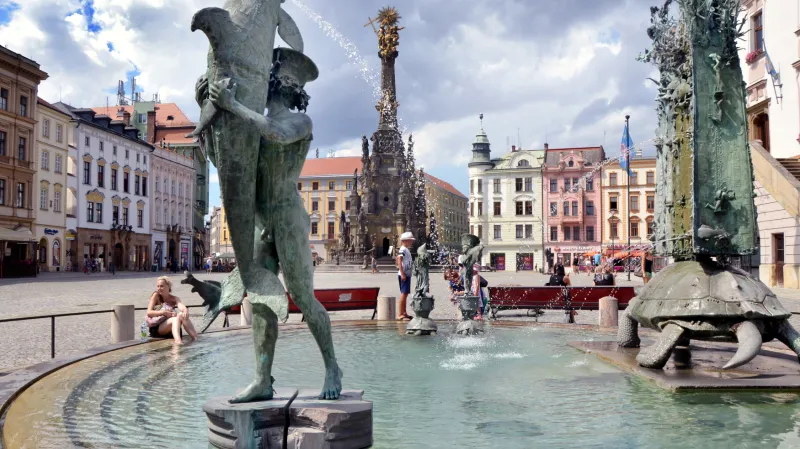 Arionova kašna v Olomouci