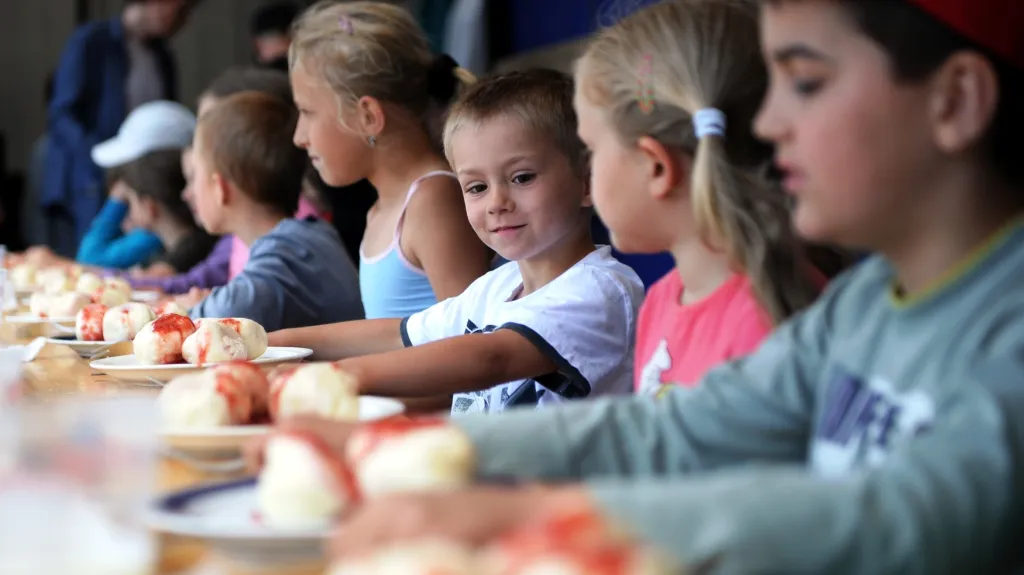 Jahodobraní v Dolní Pěně