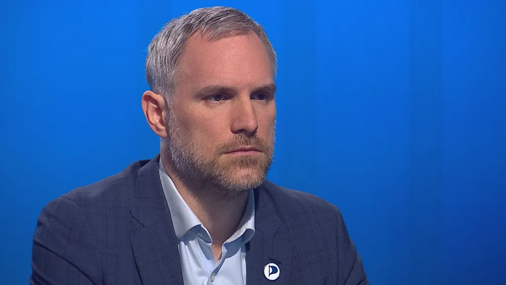 Předseda Pirátů Zdeněk Hřib