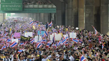 Protivládní demonstrace v Thajsku