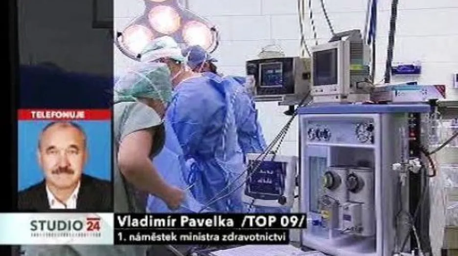 Studio ČT24 k reformě zdravotnictví