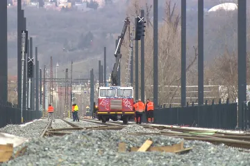 Negrelliho viadukt je skoro hotový. Zkušební provoz se plánuje na konec května