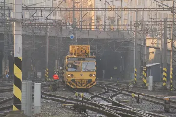 Poškozené trakční vedení zkomplikovalo provoz na hlavním nádraží v Praze