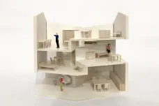 Olomoucké muzeum vystavuje modely staveb i živé architekty. Přibližuje, jak vzniká budova