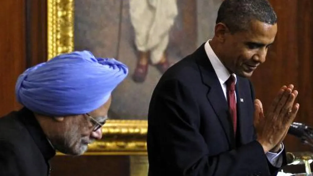 Obama na návštěvě Indie