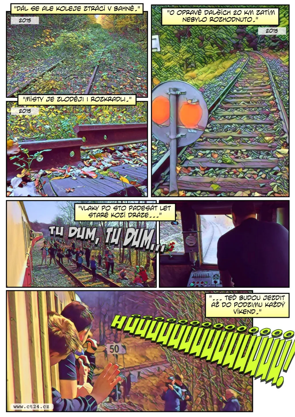 Na „kozí dráhu“ se vrátil železniční provoz