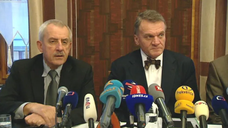 Luboš Heger a Bohuslav Svoboda