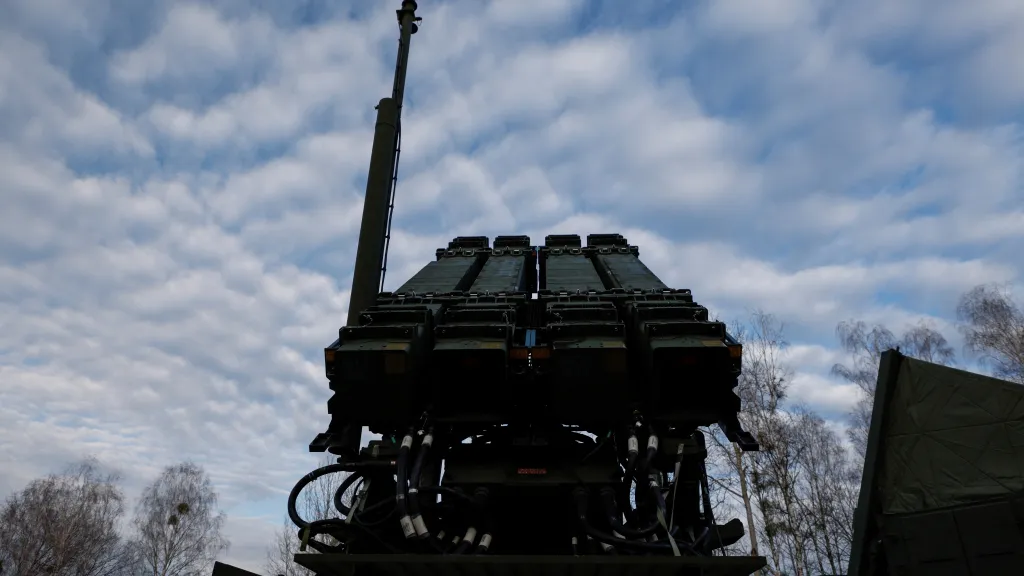 Ilustrační foto – raketový systém Patriot na polské základně Sochaczew