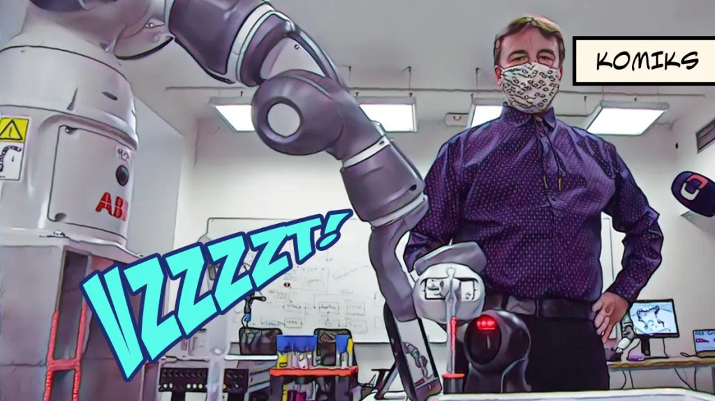 Místo laborantů robot