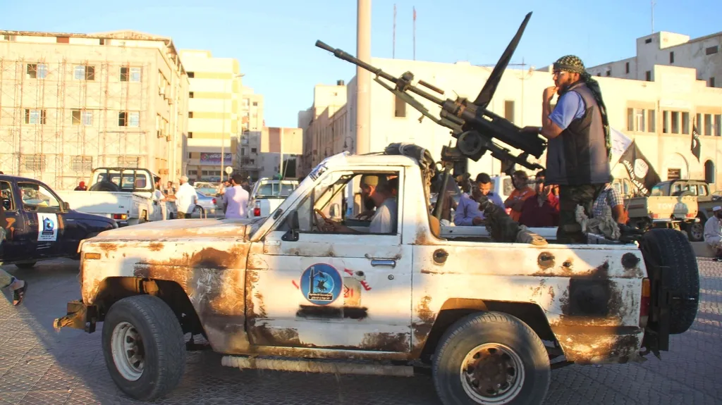 Bojové jednotky v Benghází
