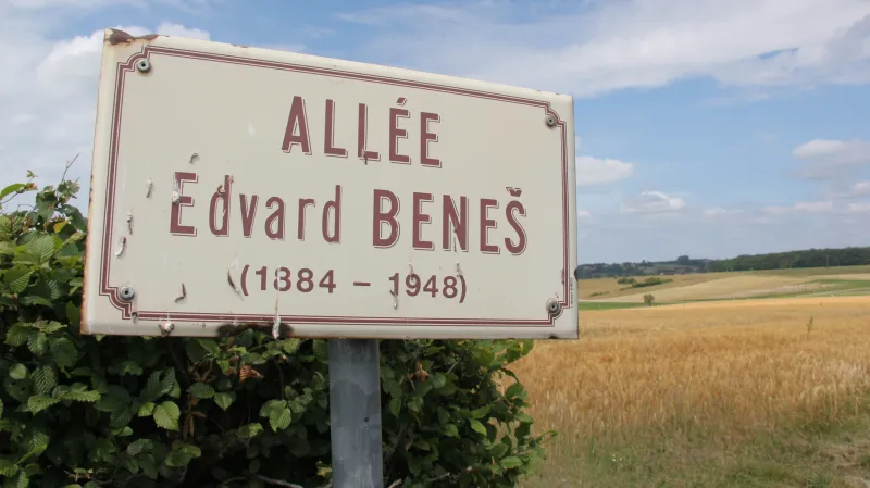 Ulice Edvarda Beneše v Darney