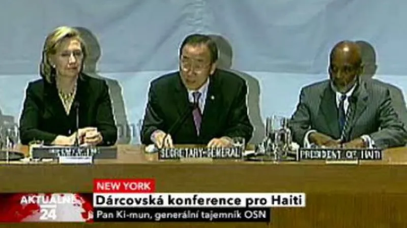 Brífink po skončení dárcovské konference