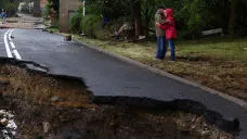 Následky povodní v polské obci Ladek