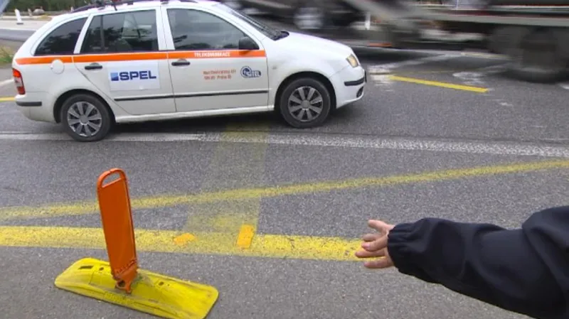 Při modernizaci dálnice D1 se najíždí přímo do jízdního pruhu.