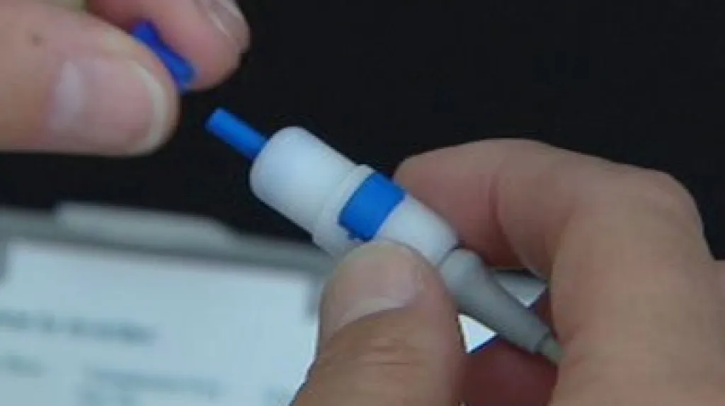 Přístroj na screeningové vyšetření sluchu