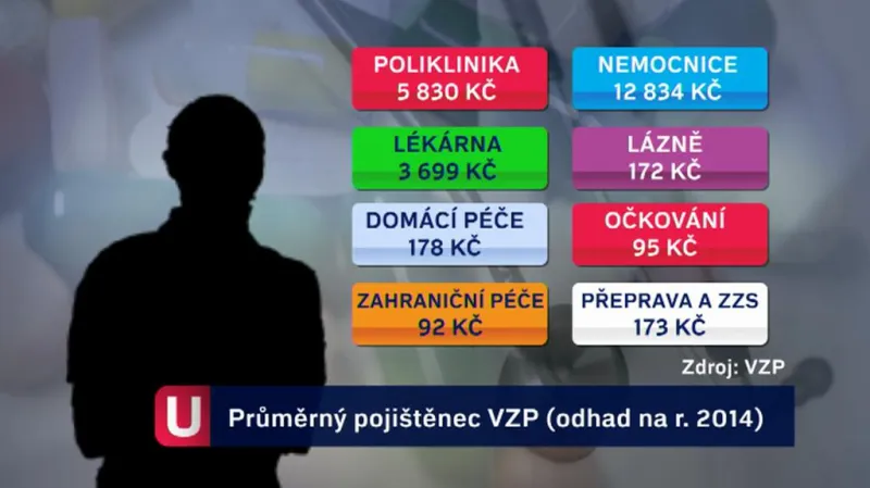 Náklady na průměrného pojištěnce