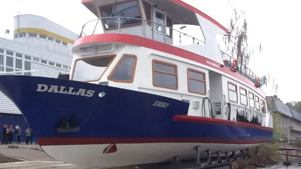 Nový parník dostal jméno Dallas