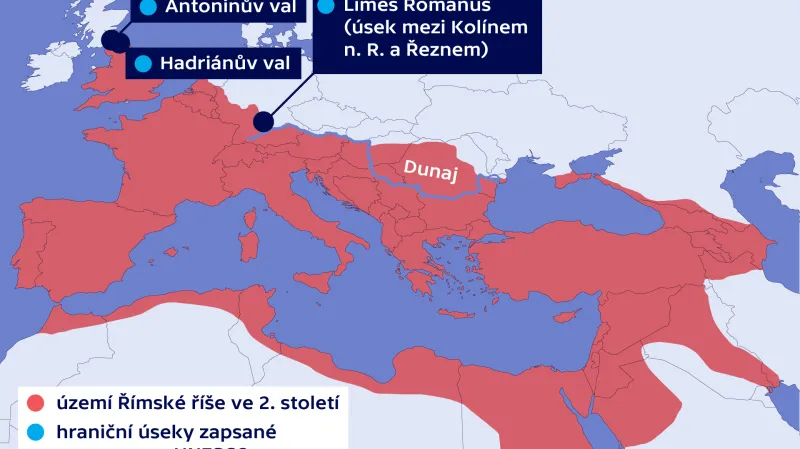 Hranice Římské říše na seznamu UNESCO