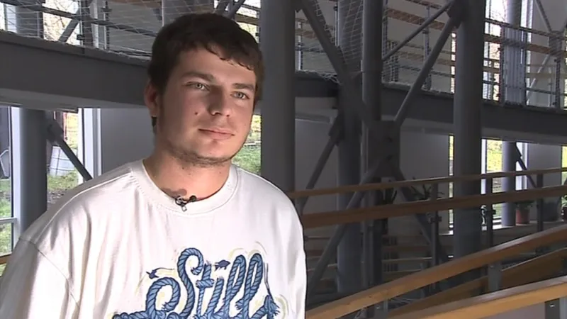 Podvedený student Jakub Hamada