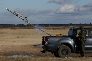 Vojáci NATO na východě Polska testovali stíhací drony