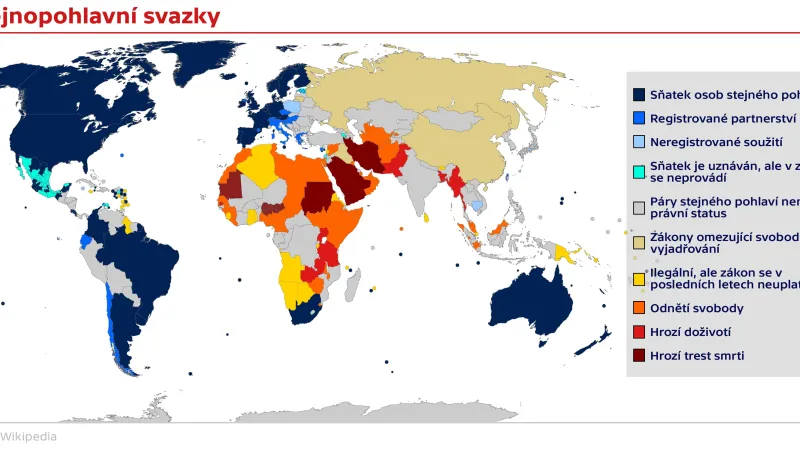 Legislativní úprava soužití osob stejného pohlaví ve světě