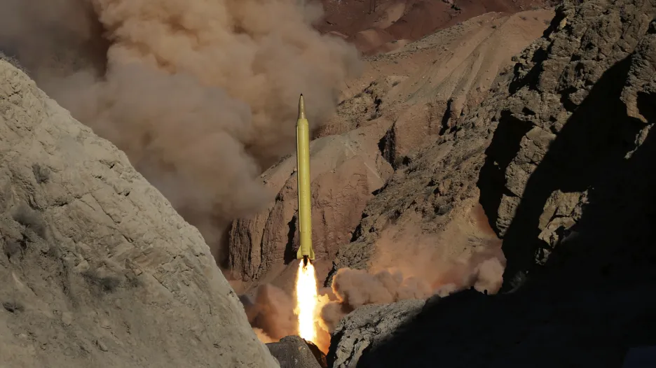 Íránská balistická raketa