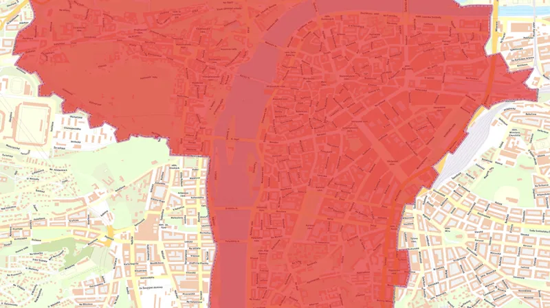 Zákaz by mohl na území Pražské památkové rezervace platit plošně