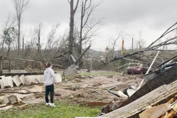 V americké Alabamě řádila tornáda, vyžádala si pět mrtvých a raněné