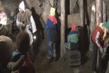 Hornický mikuláš děti zaujal