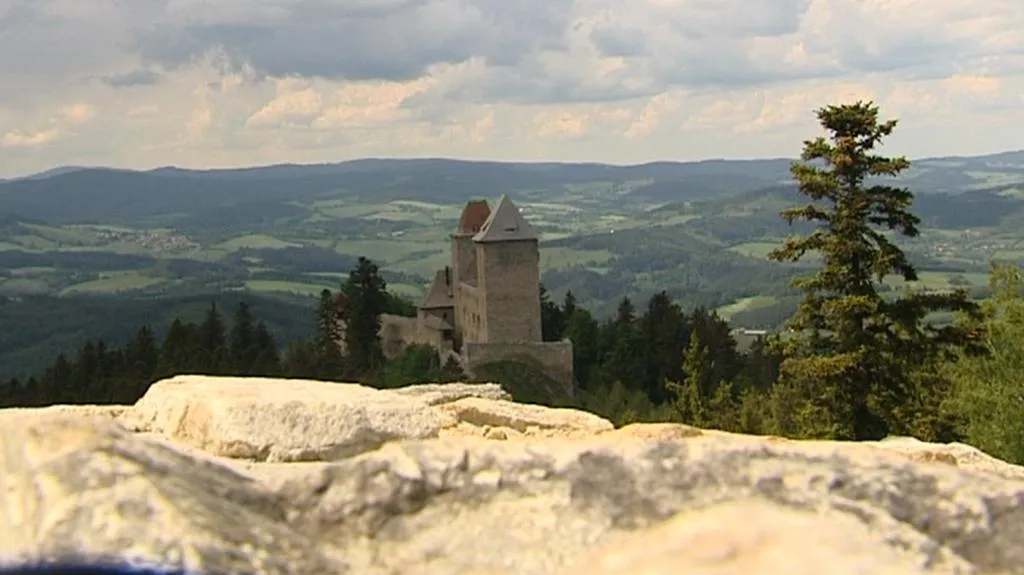 Vyhlídka na hrad Kašperk