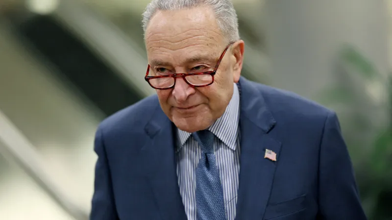 Lídr senátorů za Demokratickou stranu Chuck Schumer