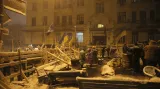 Likvidace barikád v centru Kyjeva