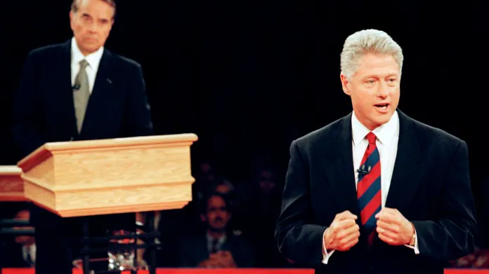 Debata prezidentských kandidátů v roce 1996