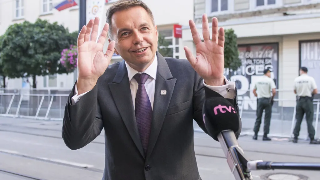 Peter Kažimír na archivním snímku