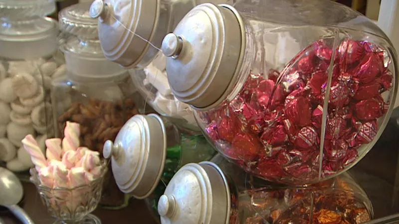 Z expozice o historii cukráren