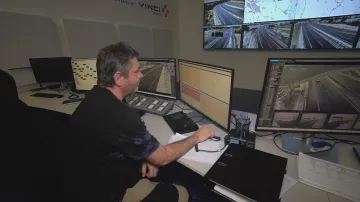 Kontrola dění na dálnici D4