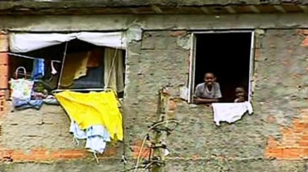 Slum v Rio de Janeiru